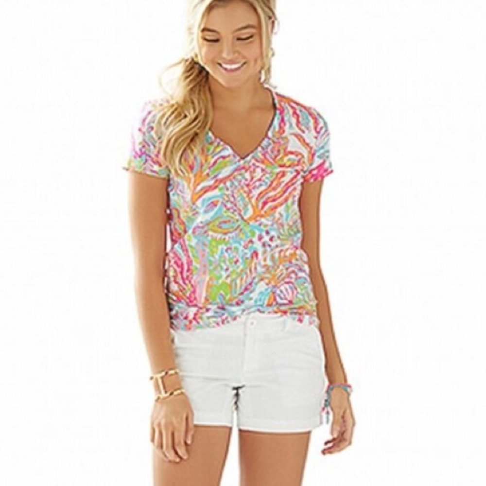 Lilly Pulitzer Scuba to Cuba Etta T-shirt
